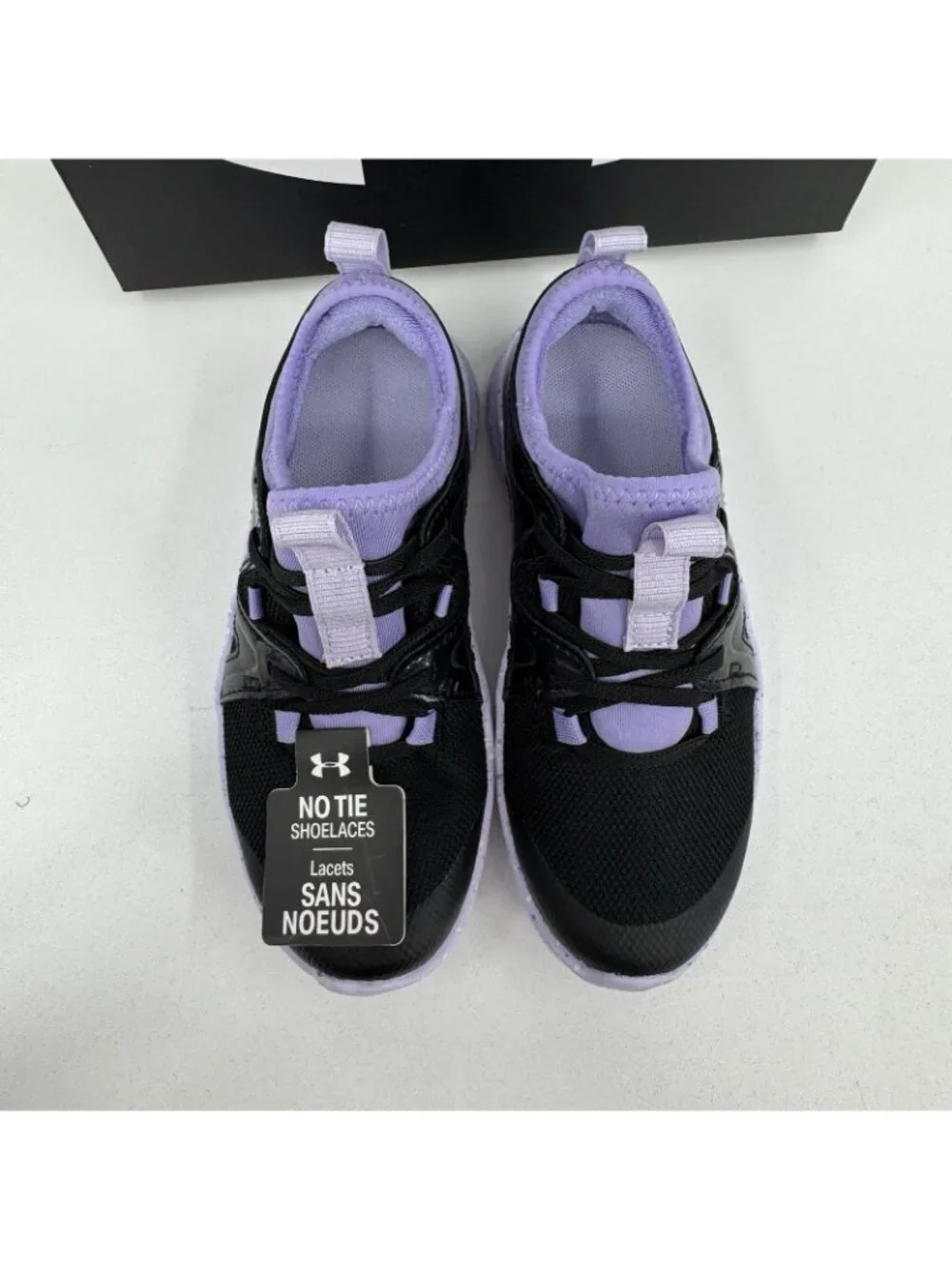 Under Armour Girl's Infinity 3.0 No Tie Athletic Shoes size 11 Slip-on Sneakers